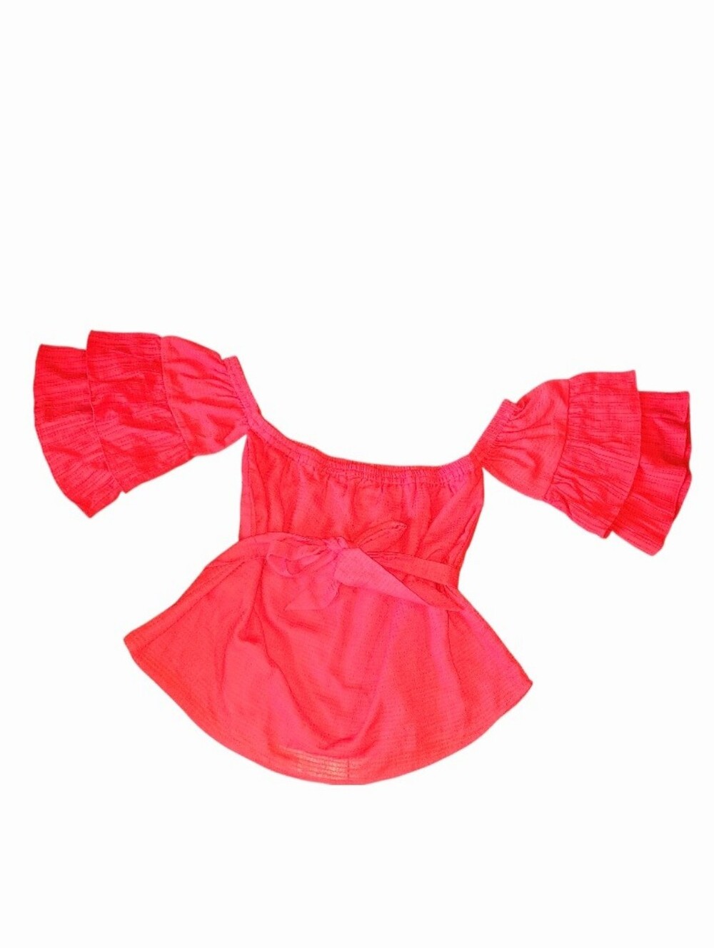 Suboo Off Shoulders Top Ruffle Sleeve - Picture 11 of 16